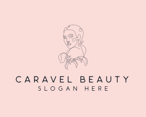 Woman Beauty Spa logo design