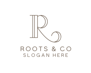 Boutique Hotel Restaurant logo design