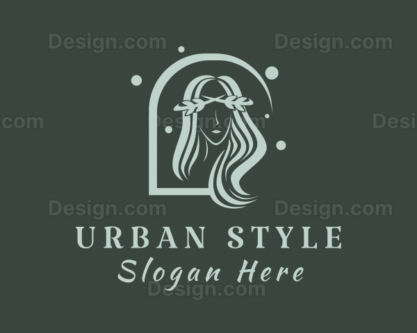 Nature Stylist Lady Logo