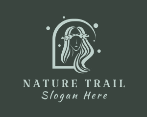 Nature Stylist Lady  logo design