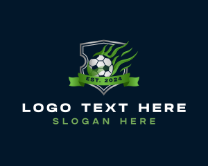 Soccer Ball Sports Team logo