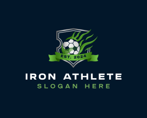 Soccer Ball Sports Team logo design