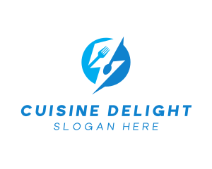 Fast Restaurant Diner logo design