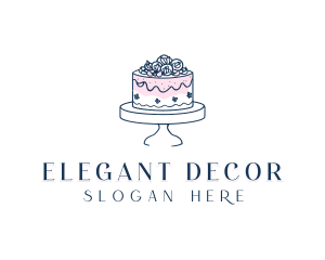 Wedding Cake Pastry logo design