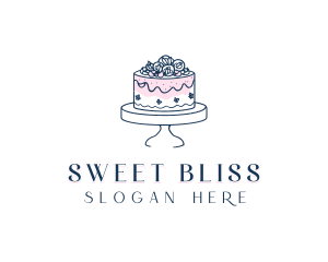 Wedding Cake Pastry logo design