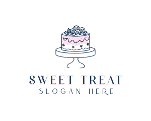 Wedding Cake Pastry logo design