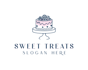 Wedding Cake Pastry logo design