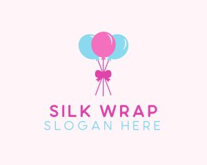 Party Ribbon Balloons logo design