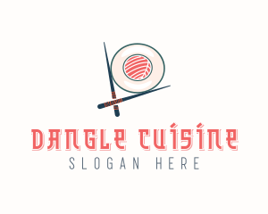 Japanese Dining Sushi  logo design