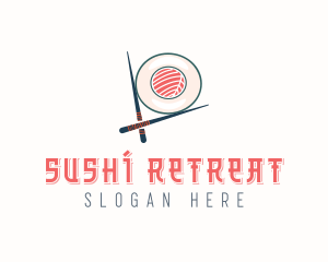 Japanese Dining Sushi  logo design