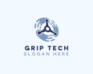 Drone Tech Aerial logo design