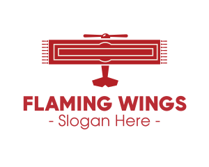 Flying Rug Aircraft  logo design