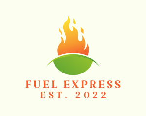 Eco Fire Energy Fuel logo design