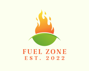 Eco Fire Energy Fuel logo design