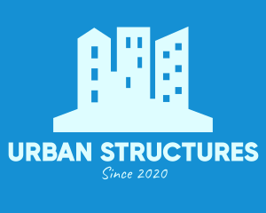 Urban City Buildings logo design