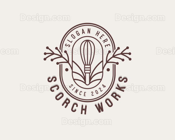 Whisk Confectionery Baker Logo