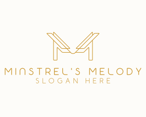 Luxury Firm Letter M logo design