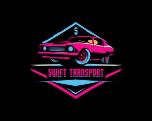 Transport Car Vehicle logo design