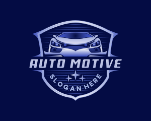 Car Race Automotive logo design