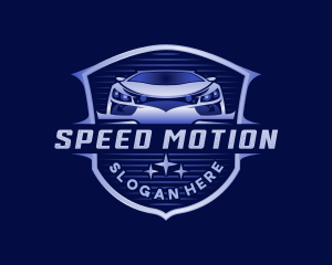 Car Race Automotive logo design