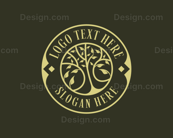 Tree Forestry Garden Logo