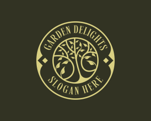 Tree Forestry Garden logo design