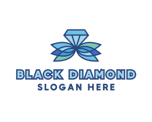 Diamond Plant Jewelry logo design