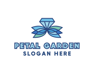 Diamond Plant Jewelry logo design