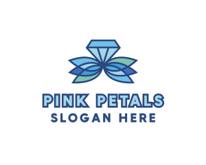 Diamond Plant Jewelry logo design