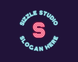 Neon Club Pub Studio logo design