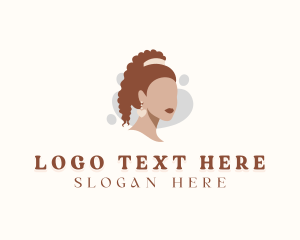 Woman Hairdressing Salon logo