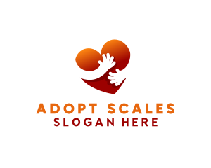 Child Adoption Foundation logo design