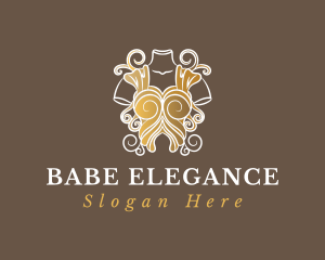 Ornate Elegant Bodice logo design