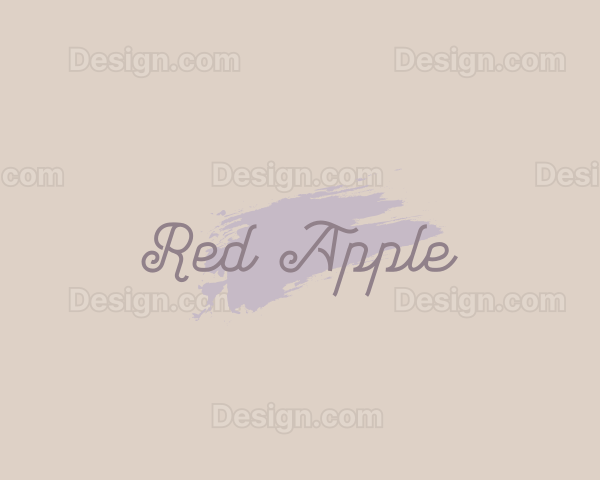 Cosmetics Watermark Brand Logo