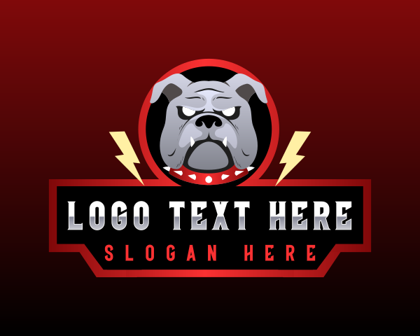 Bulldog logo example 3