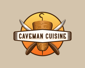 Shawarma Kebab Cuisine logo design