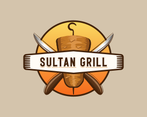 Shawarma Kebab Cuisine logo design