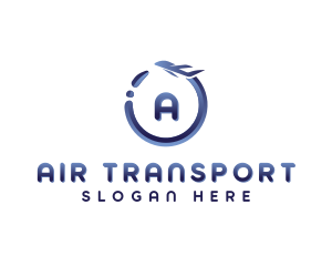 Aviation Flight Airplane logo design