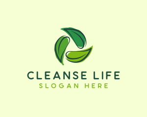 Holistic Wellness Tea Leaf logo