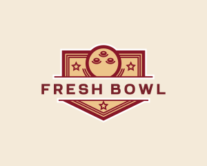 Bowling Sports Tournament logo design