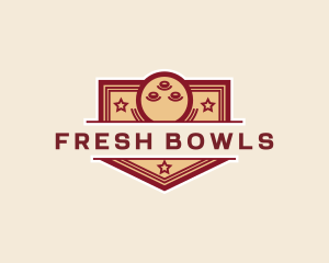 Bowling Sports Tournament logo design