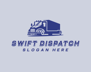 Freight Truck Mover logo design