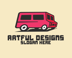 Pink Van Transport logo