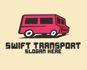 Pink Van Transport logo