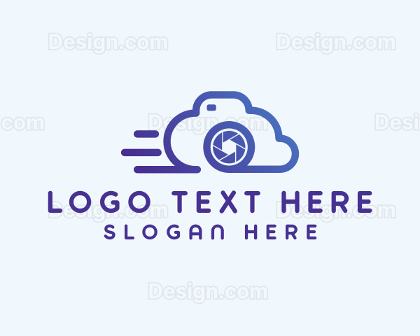 Gradient Cloud Camera Logo