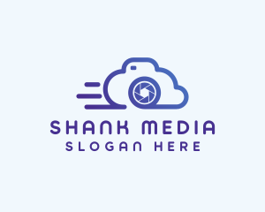 Gradient Cloud Camera  logo design