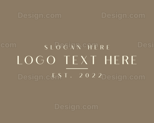 Elegant Business Brand Logo