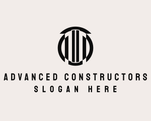 Real Estate Construction logo design