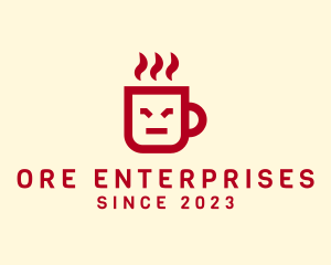 Coffee Cafe Mug logo design