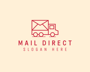 Mail Delivery Truck logo